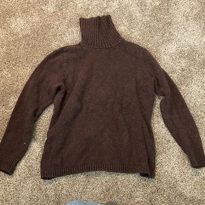 LL Bean Turtleneck Sweater size L